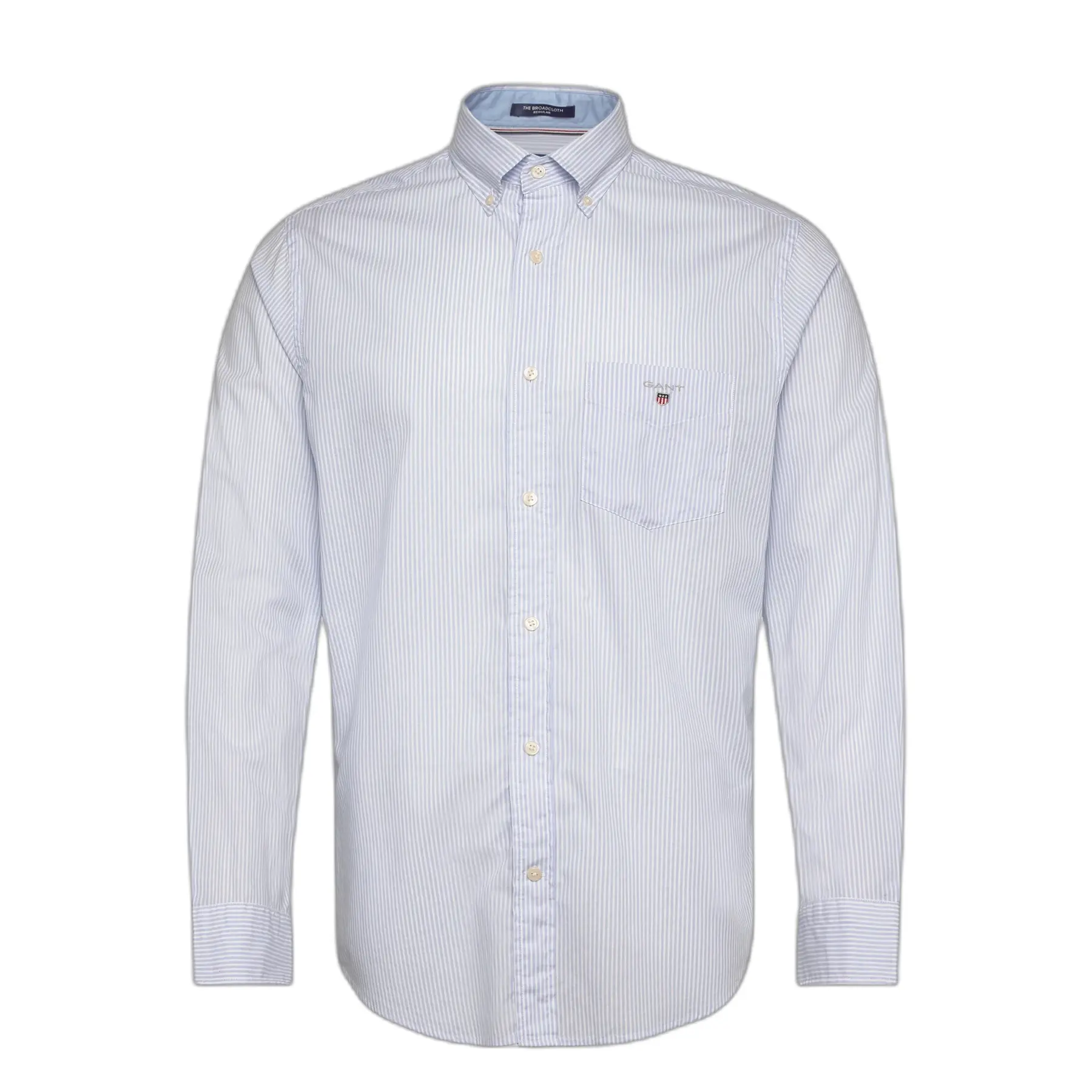 Camicia a righe a maniche lunghe Gant Poplin O.Shield