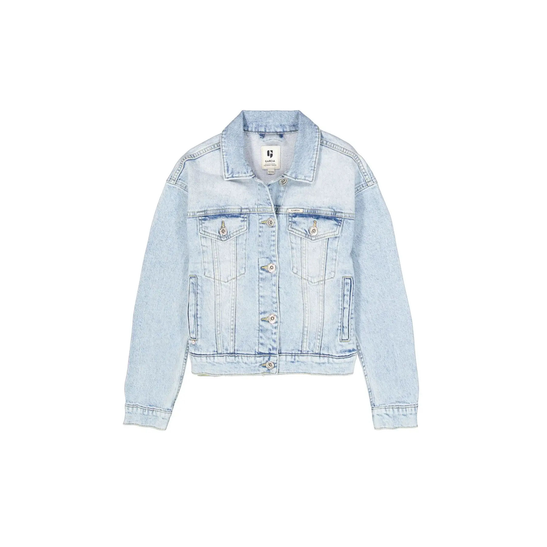 Garcia Mädchen Bleu Jeansjacke, Emira