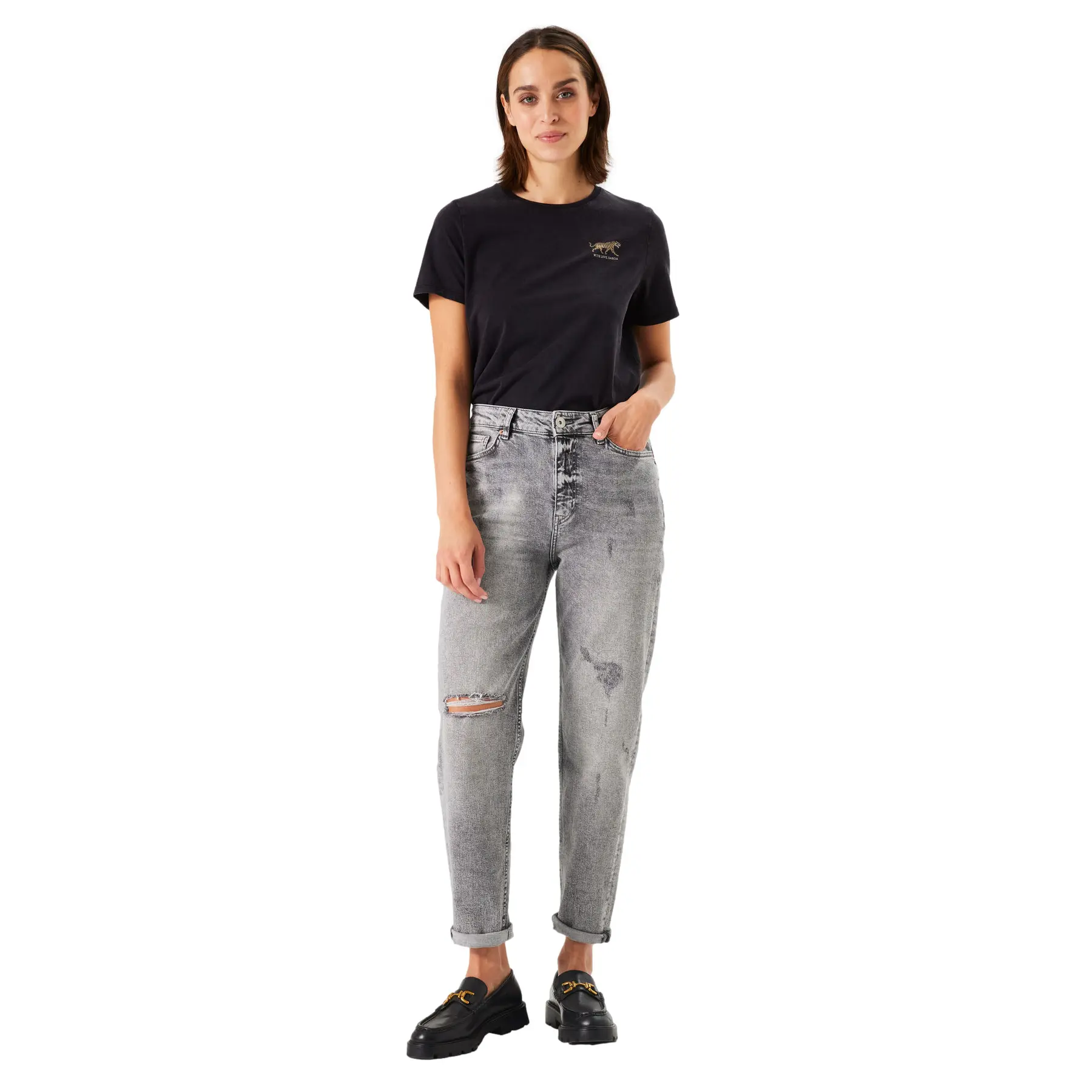Mom-Jeans Damen Garcia Isabella