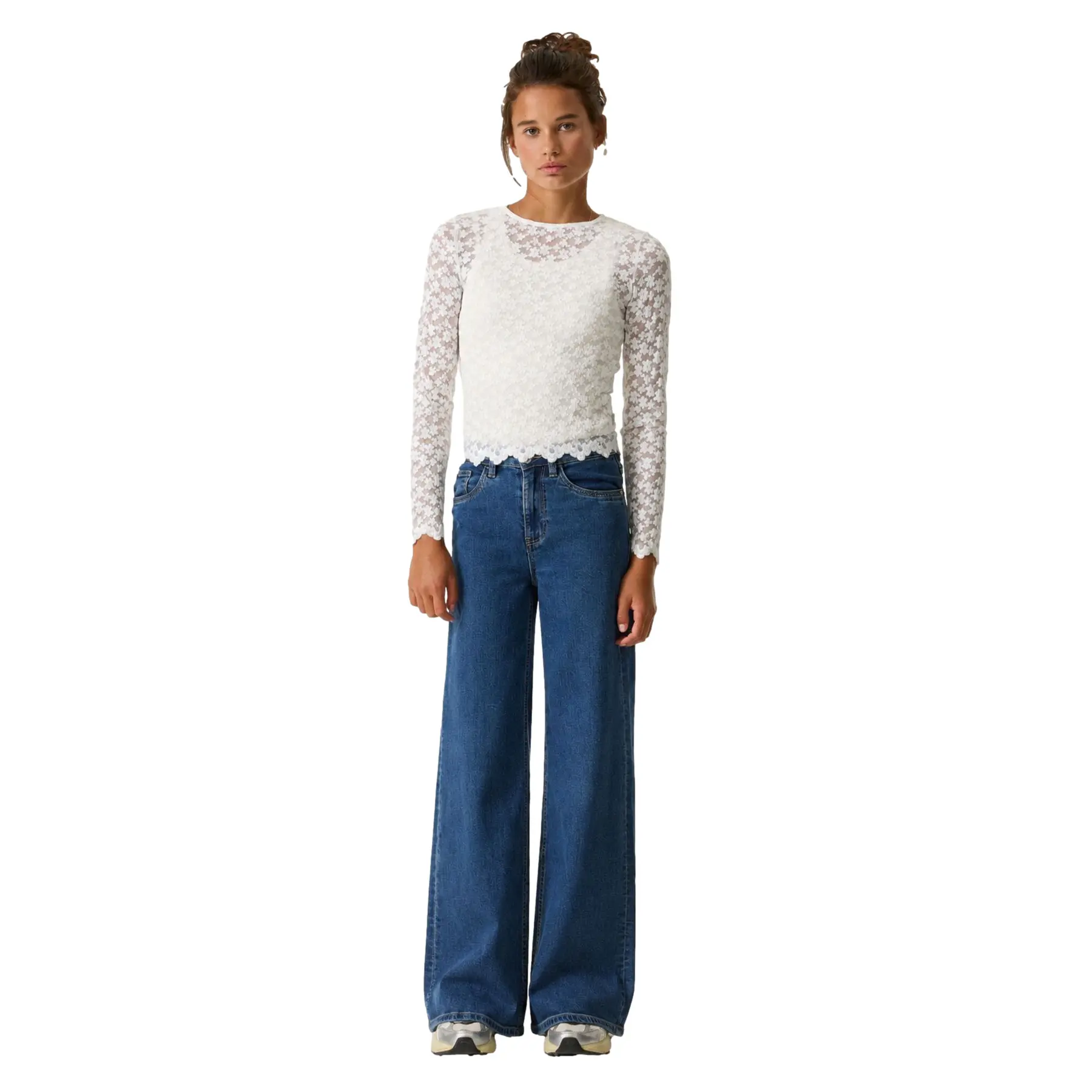 Wide Leg Jeans Mädchen Garcia Annemay