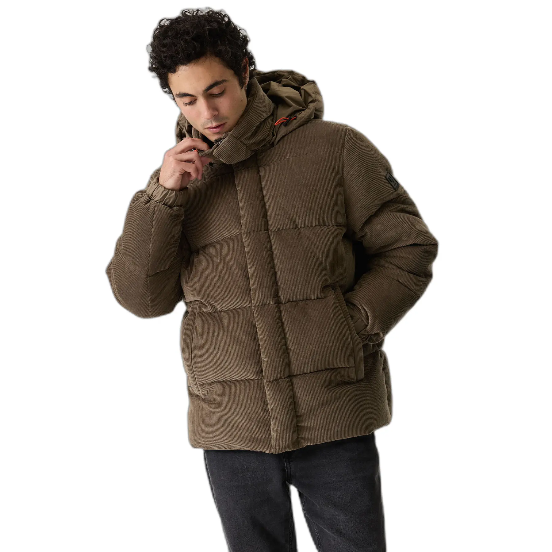 Steppjacke aus Cordvelours Garcia