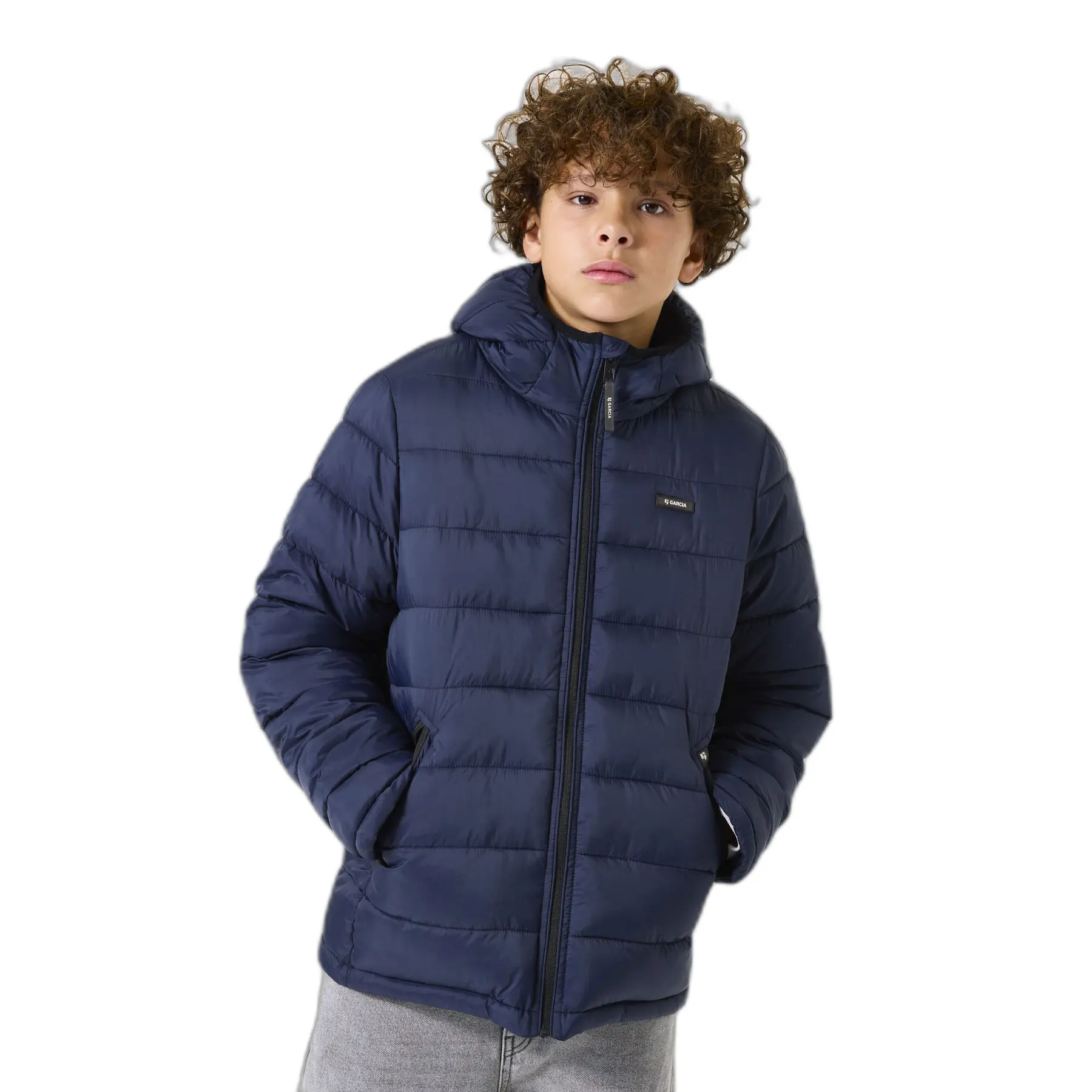 Kinder Steppjacke mit Kapuze Garcia