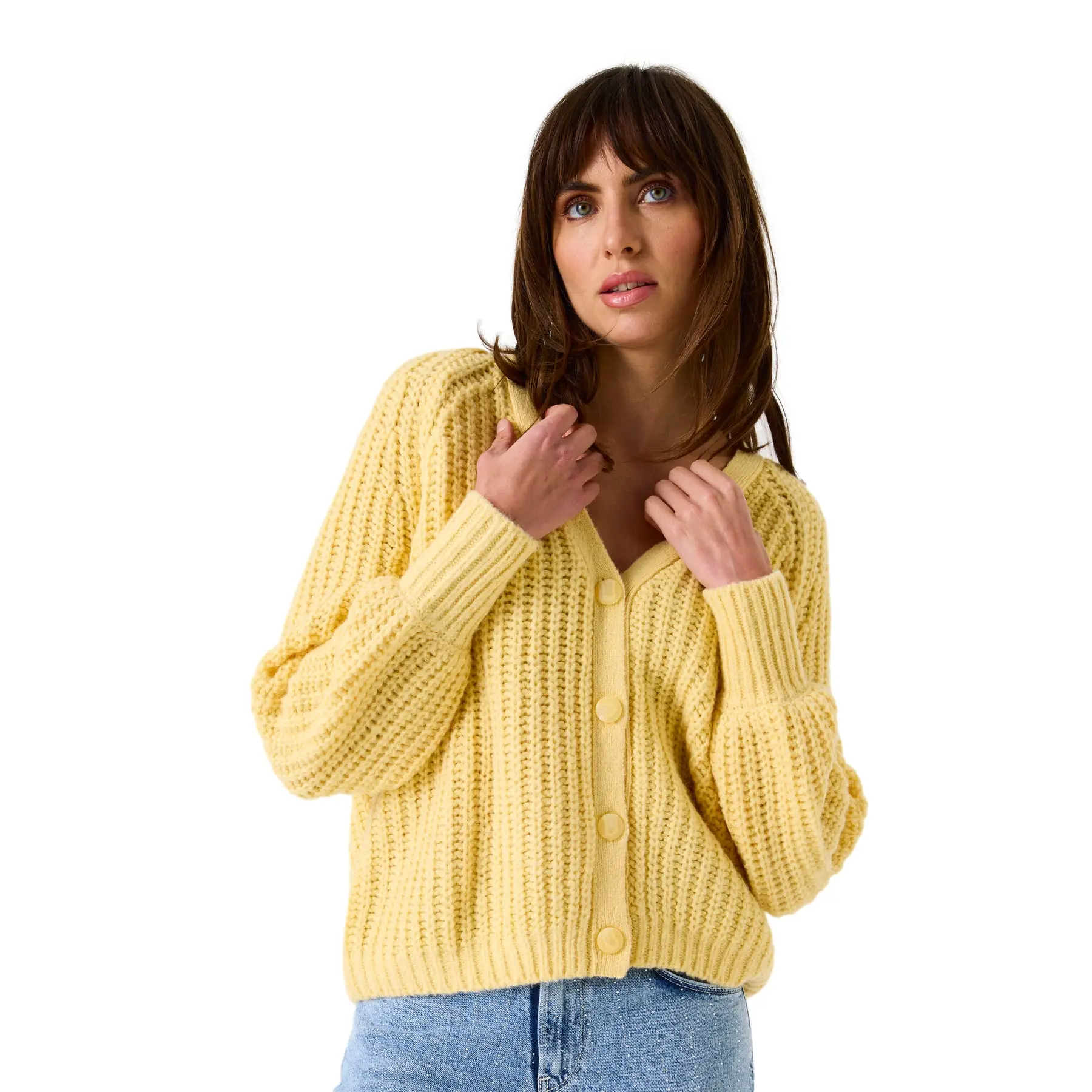 Strickjacke, Damen Garcia