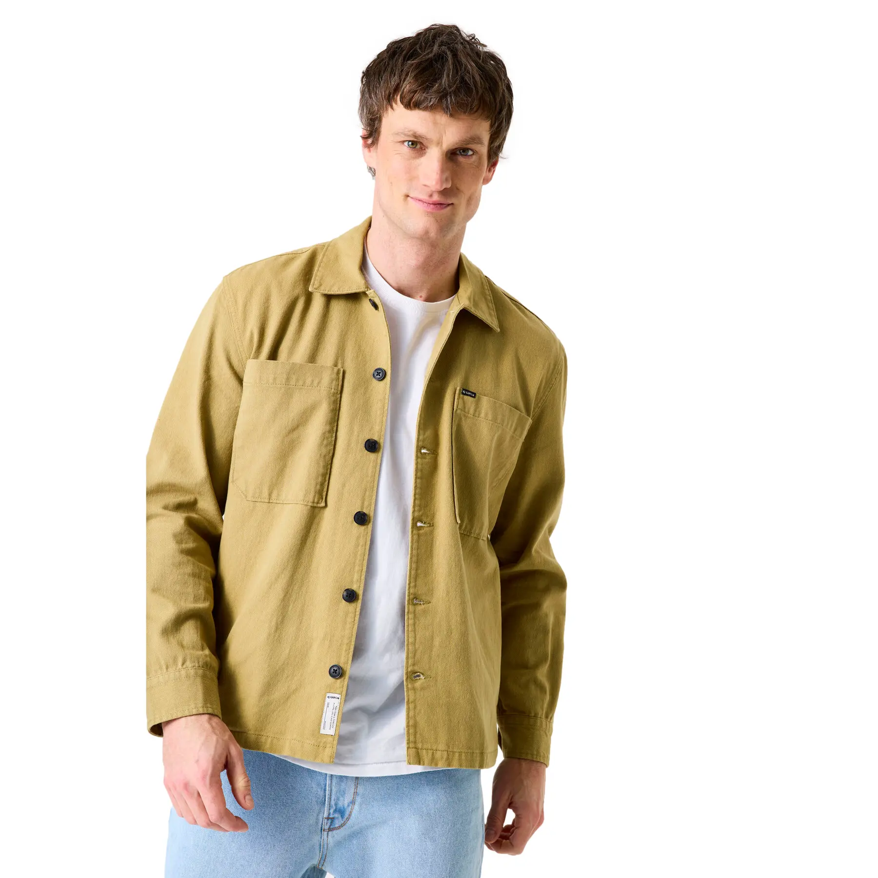 Camicia a maniche lunghe con tasche sul petto Garcia