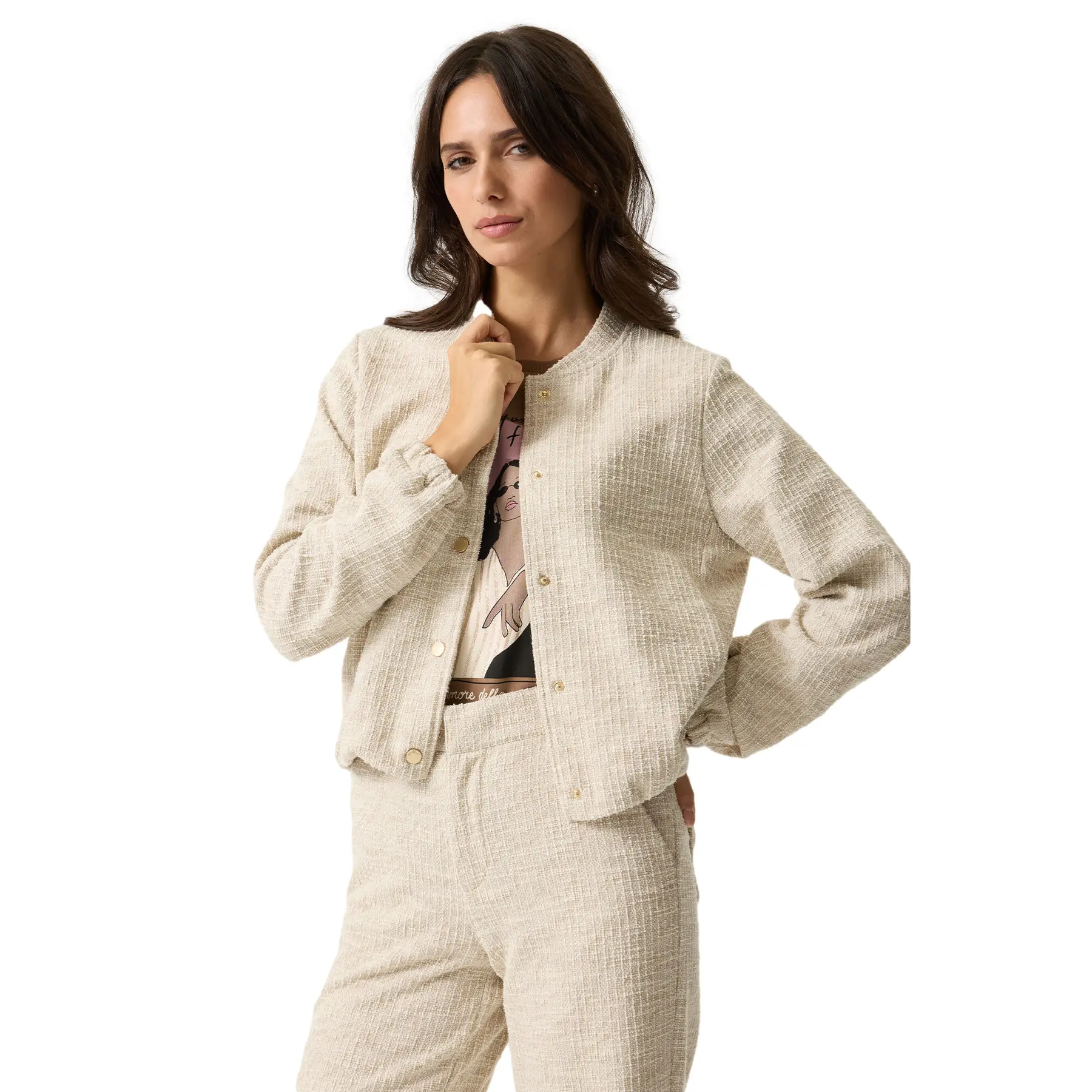 Damenjacke aus Tweed Garcia