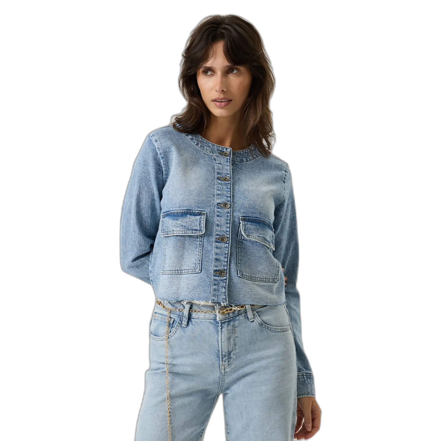 Jeansjacke Damen Garcia