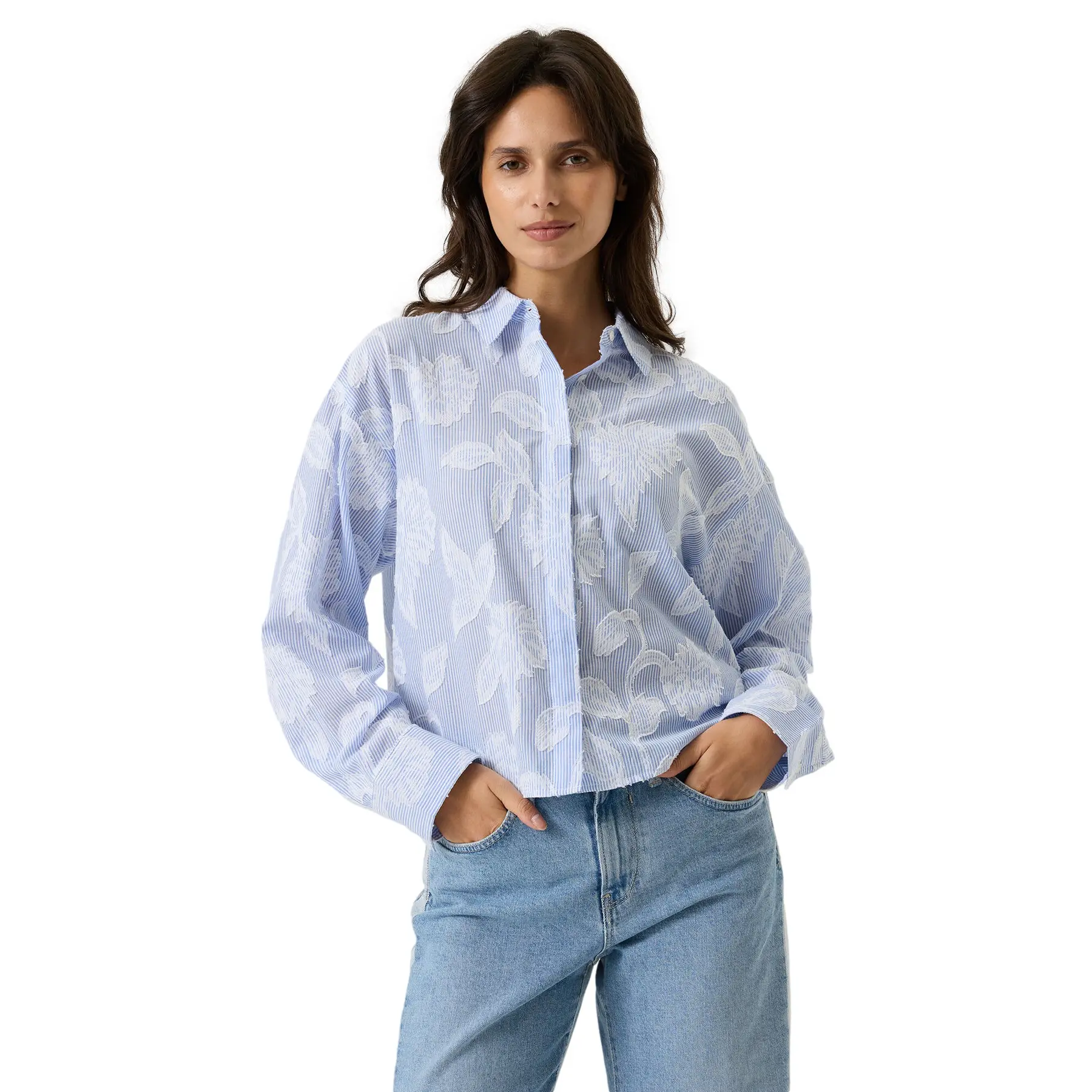 Damenbluse mit Muster Garcia