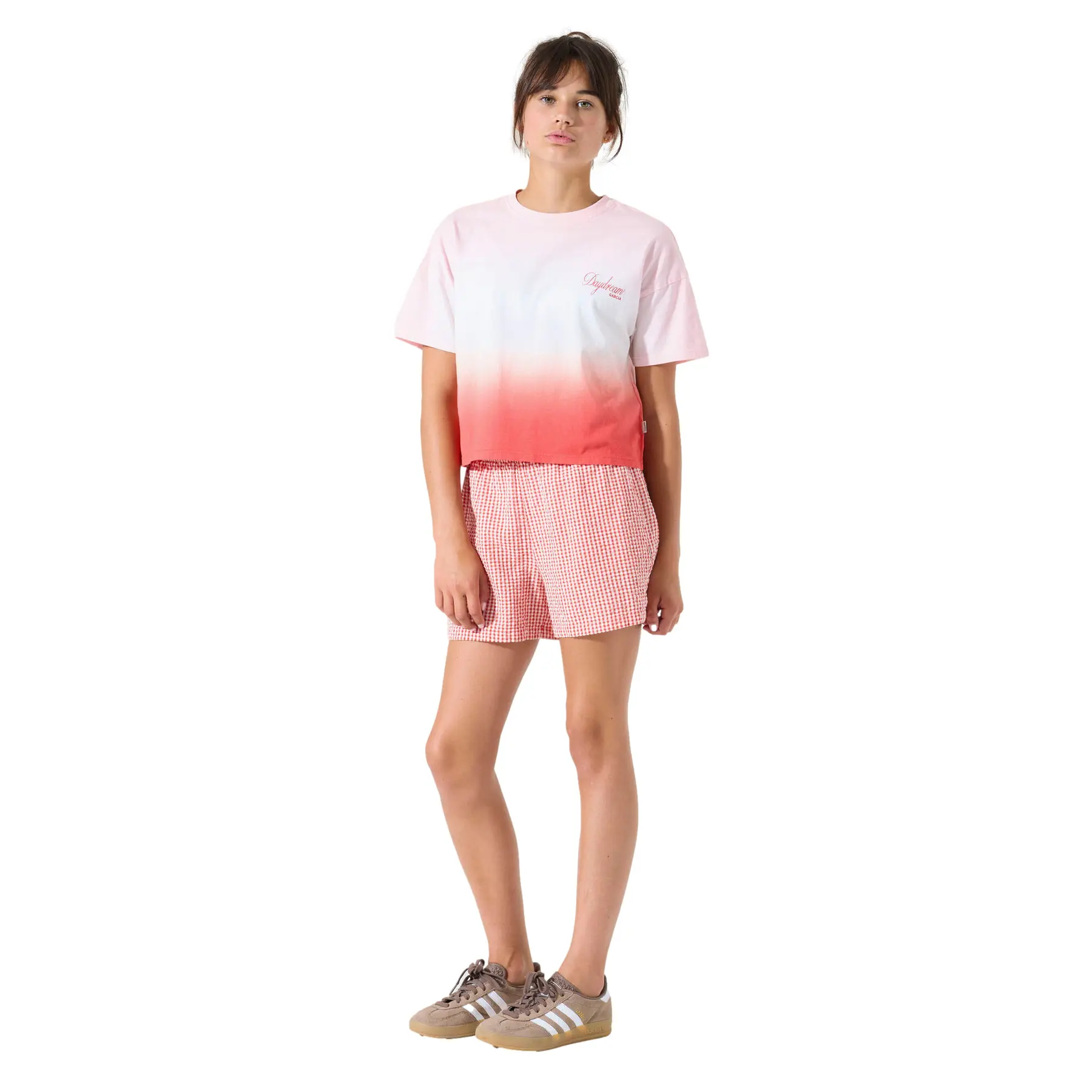 Short en tissu seersucker fille Garcia