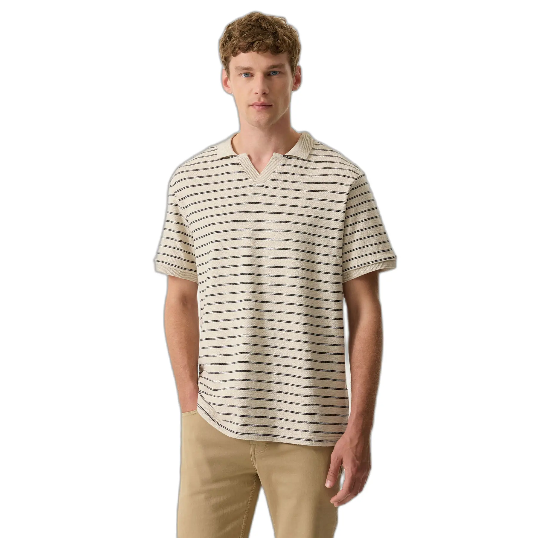Polo a righe Garcia