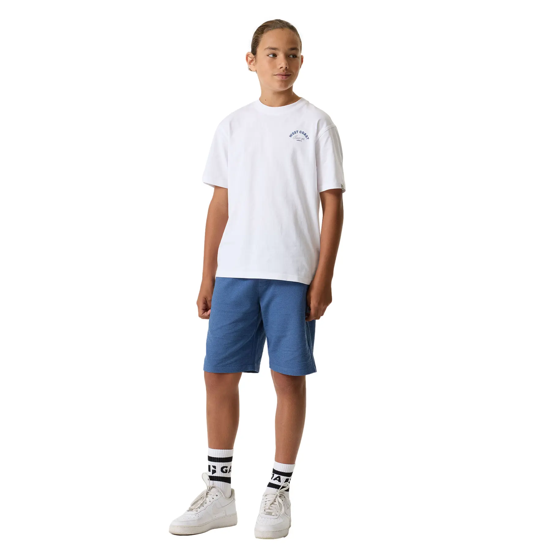Bermuda en seersucker enfant Garcia