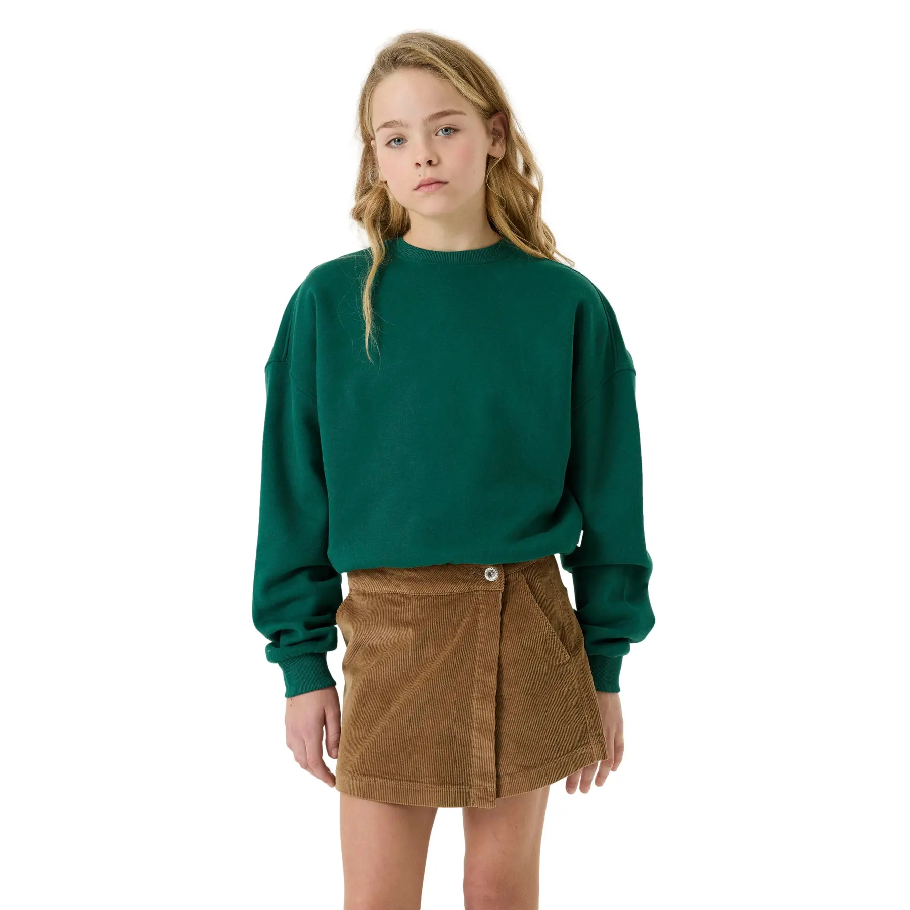 Garcia Mädchen Vert Sweatshirt