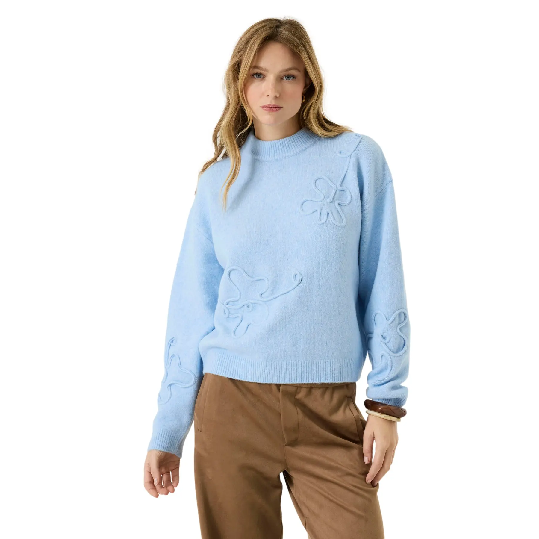 Garcia Damen Bleu Pullover