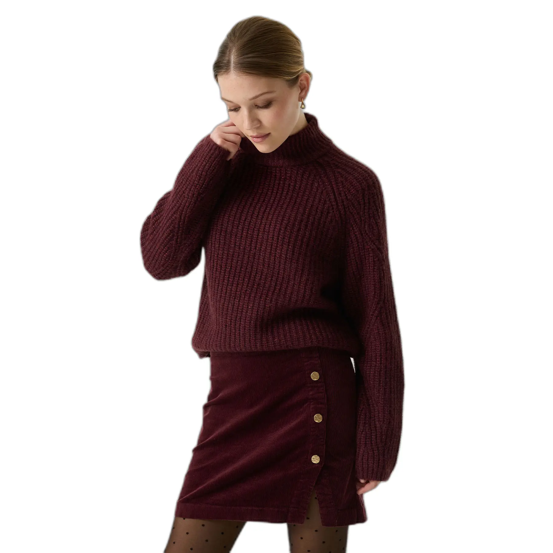 Rollkragenpullover Damen Garcia