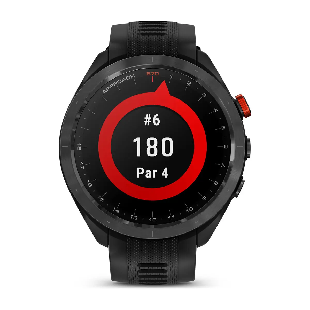 Garmin Noir Montre Gps Approach S70 47 Mm