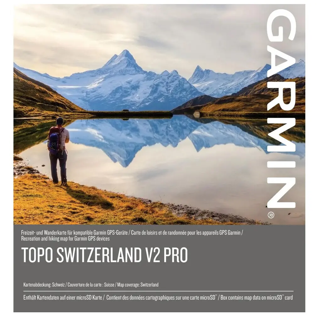 Karte Garmin Topo Switzerland v2 Pro,download voucher