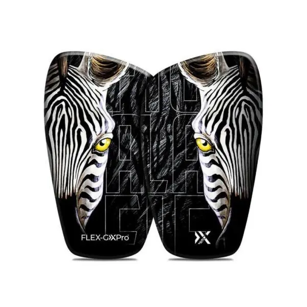 Scheenbeschermers Gearxpro FLEX-GXPro Icon - Zebra