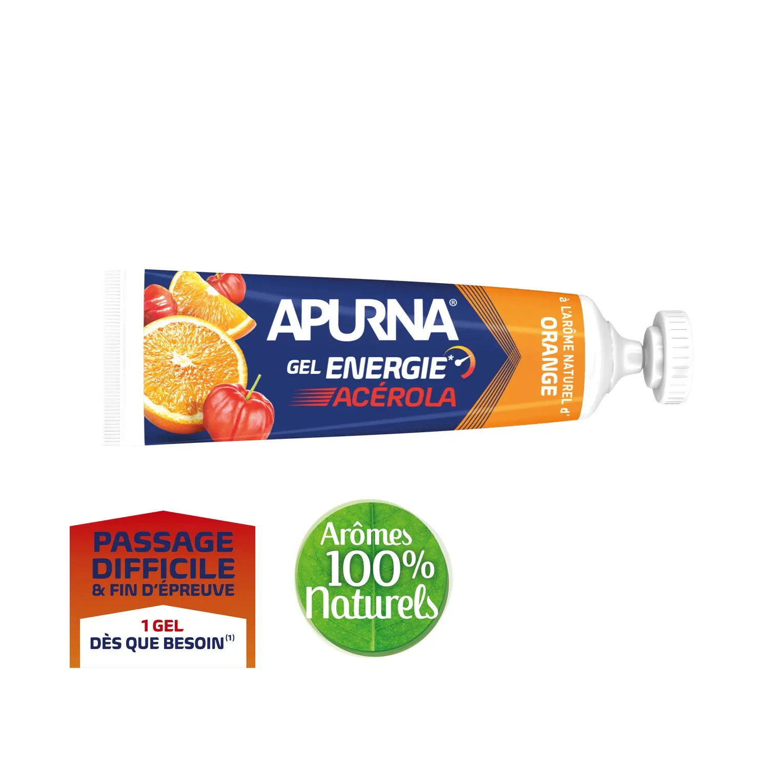 Gel Apurna Energie acerola orange - 35g