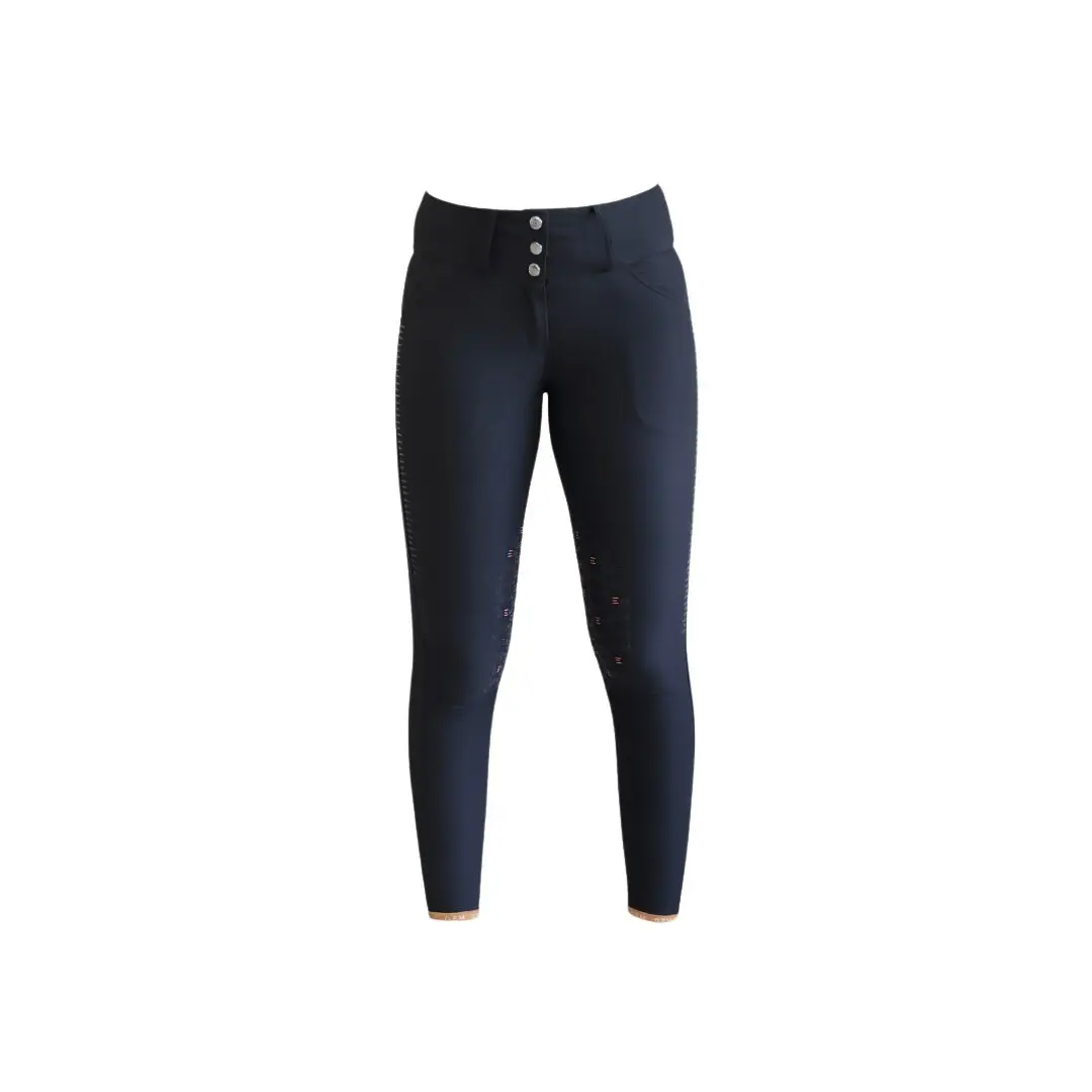 Pantaloni da equitazione da donna a media aderenza GEM Dorado