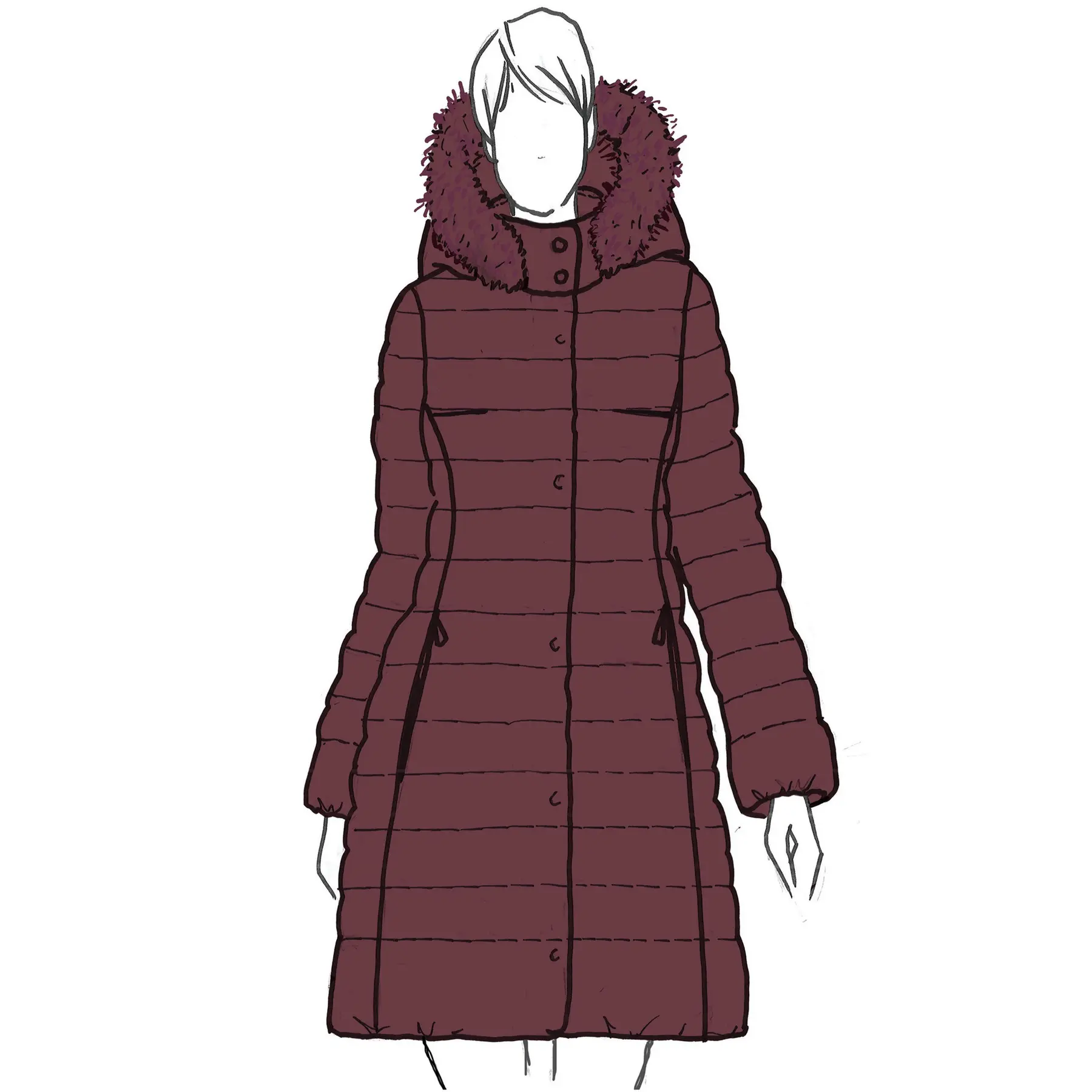 Piumino da donna  Bettanie
