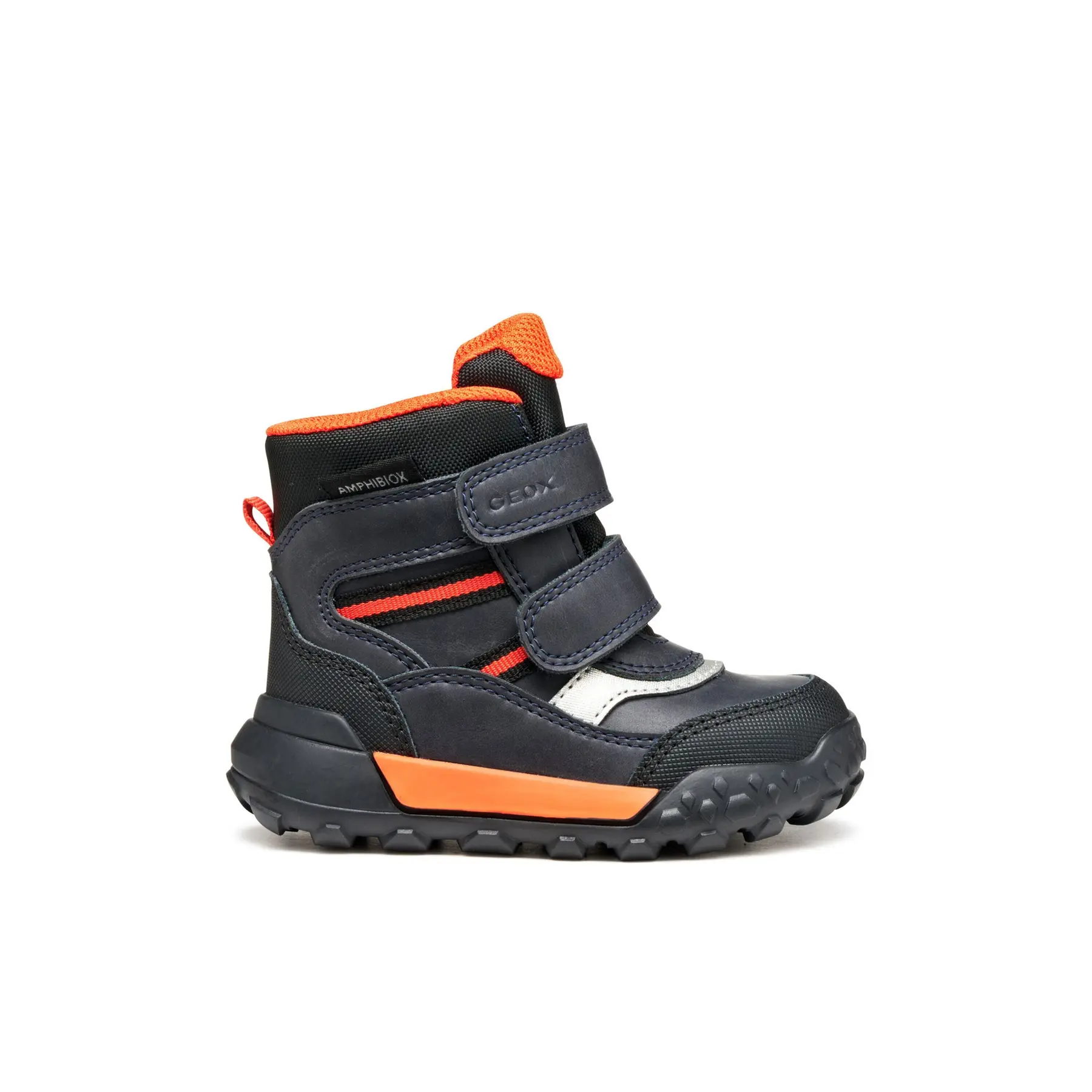 Stivali invernali sintetici per bambino Geox Trekkyup ABX