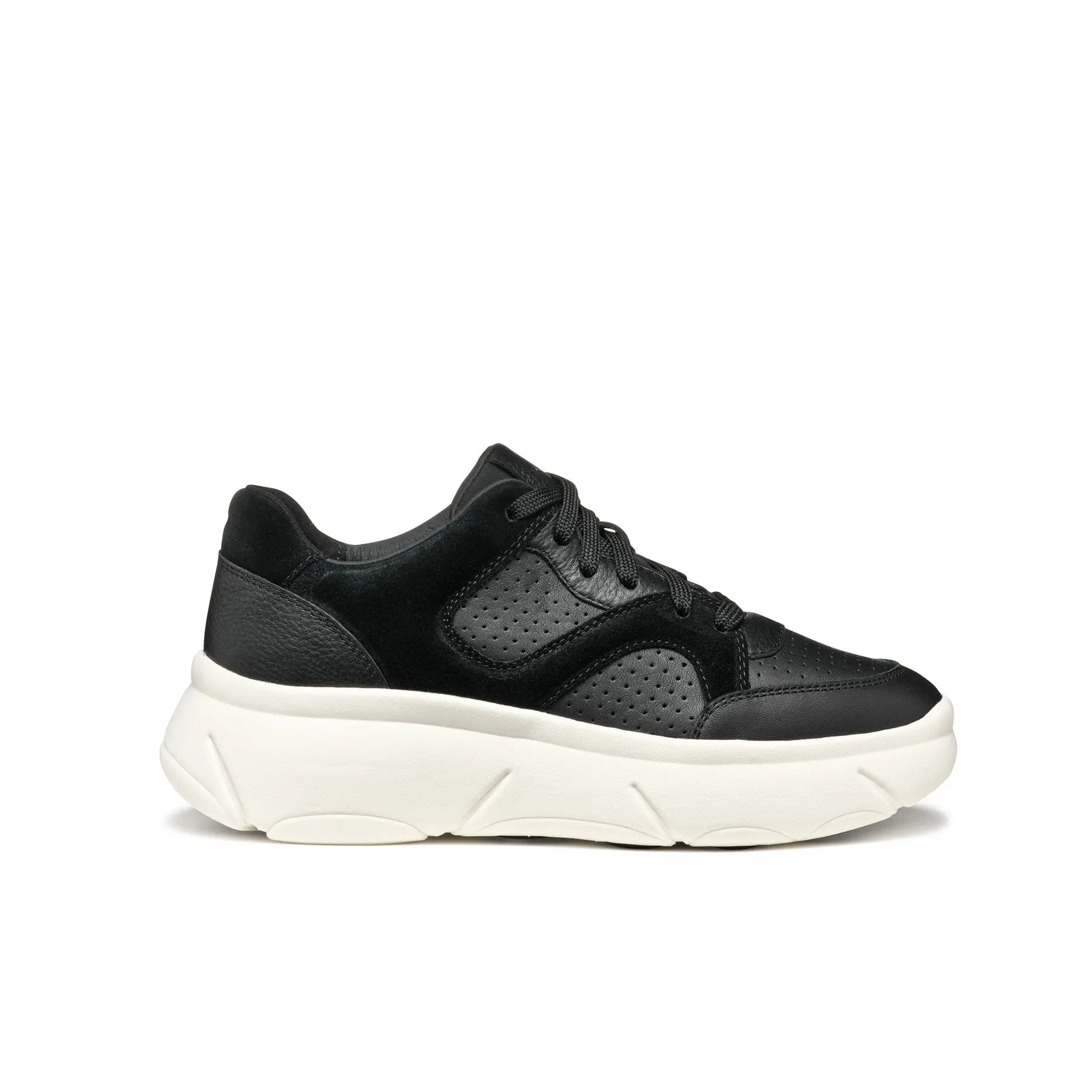 Geox Femme Noir Baskets Nebula 2.0 X B