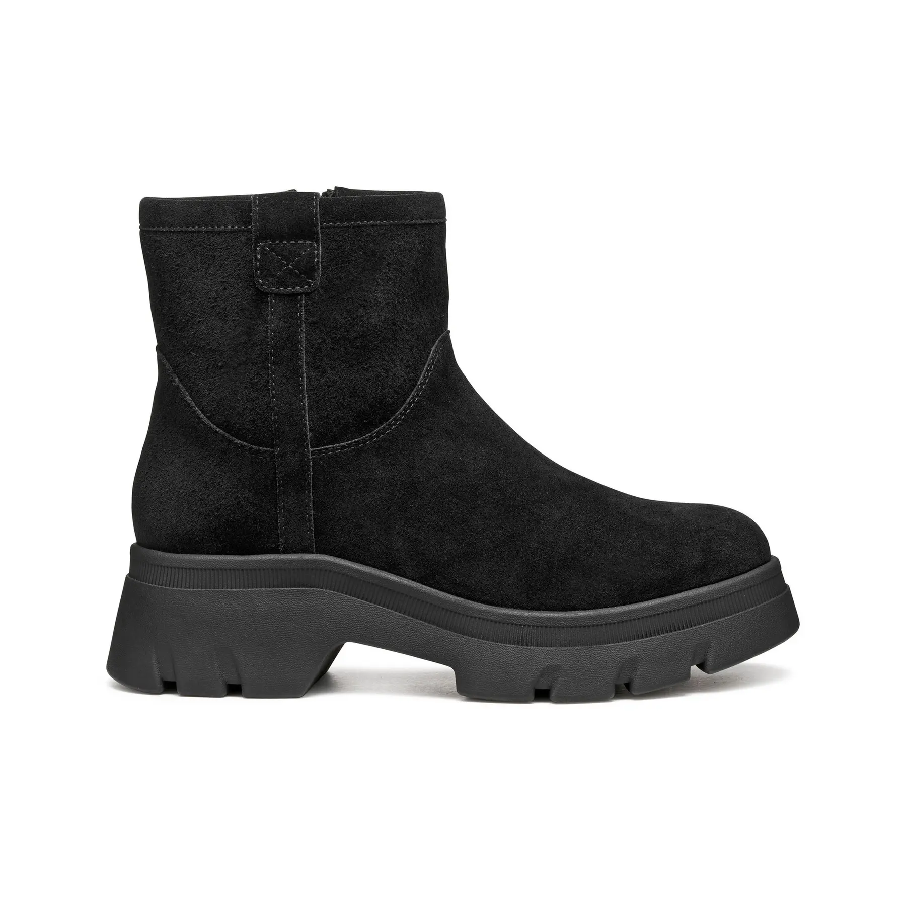 Stiefeletten aus Wildleder Damen Geox Pluette