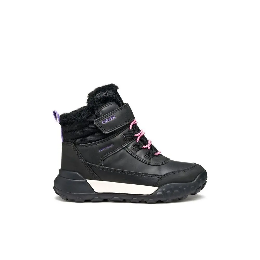 Bottes d'hiver fourrure fille Geox Trekkyup ABX