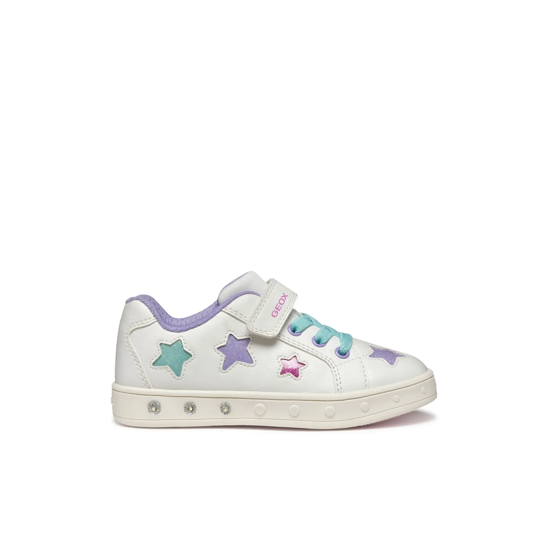 Scarpe da ginnastica da bambina Geox Skylin G. B