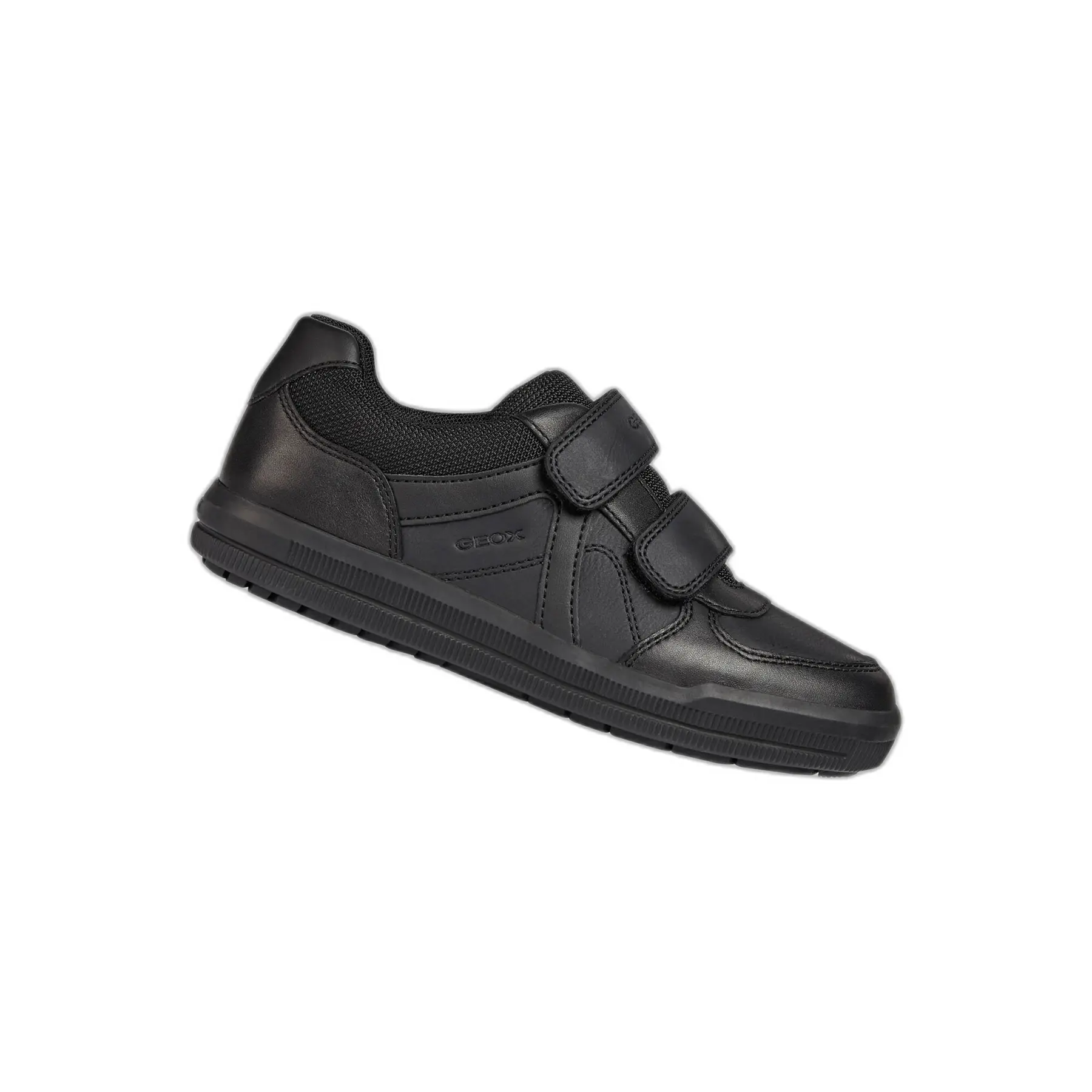 Geox Boys Black Children's Trainers Arzach Smo.lea