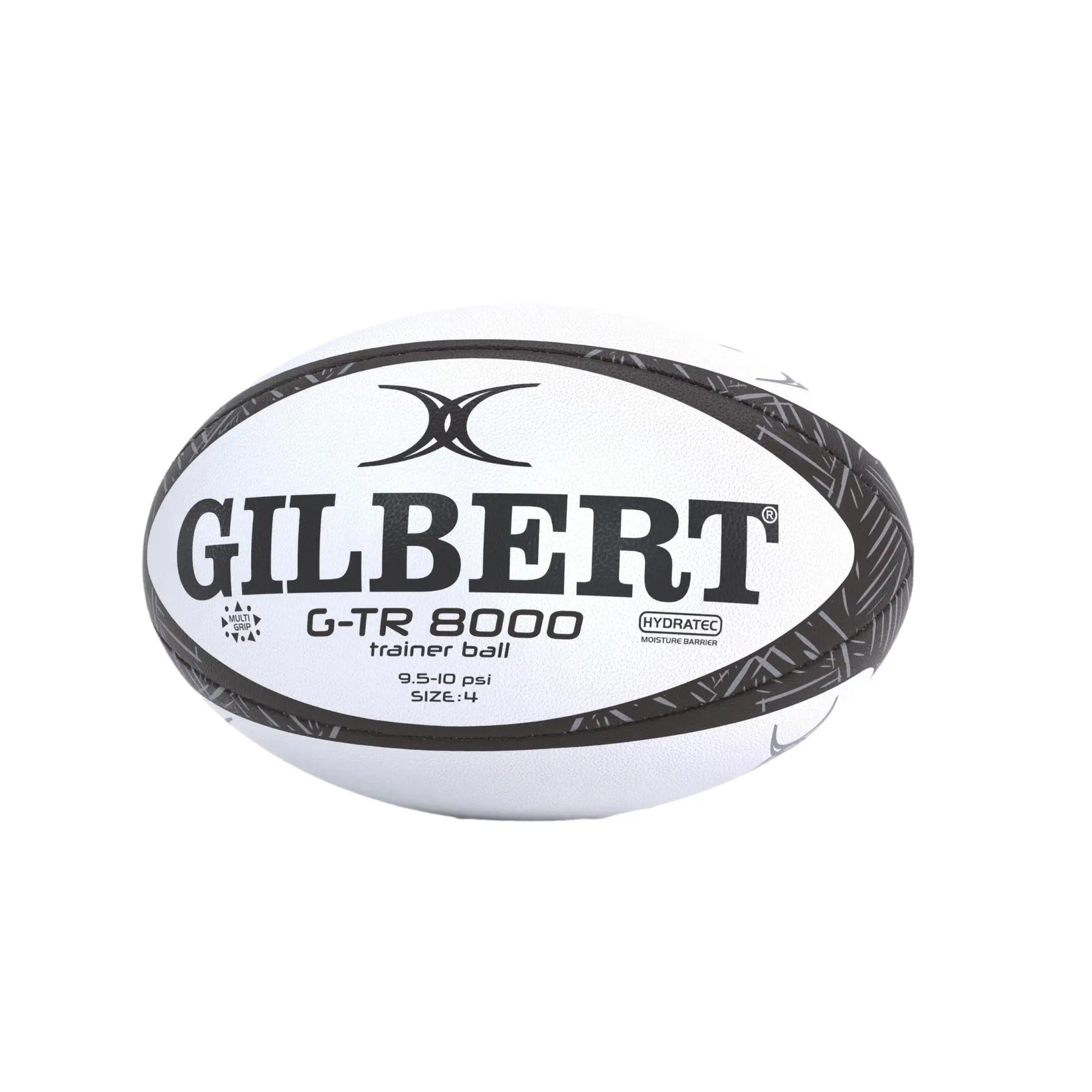 Gilbert rugby trainingsbal G-TR8000 maat 3 zwart voor kinderen.