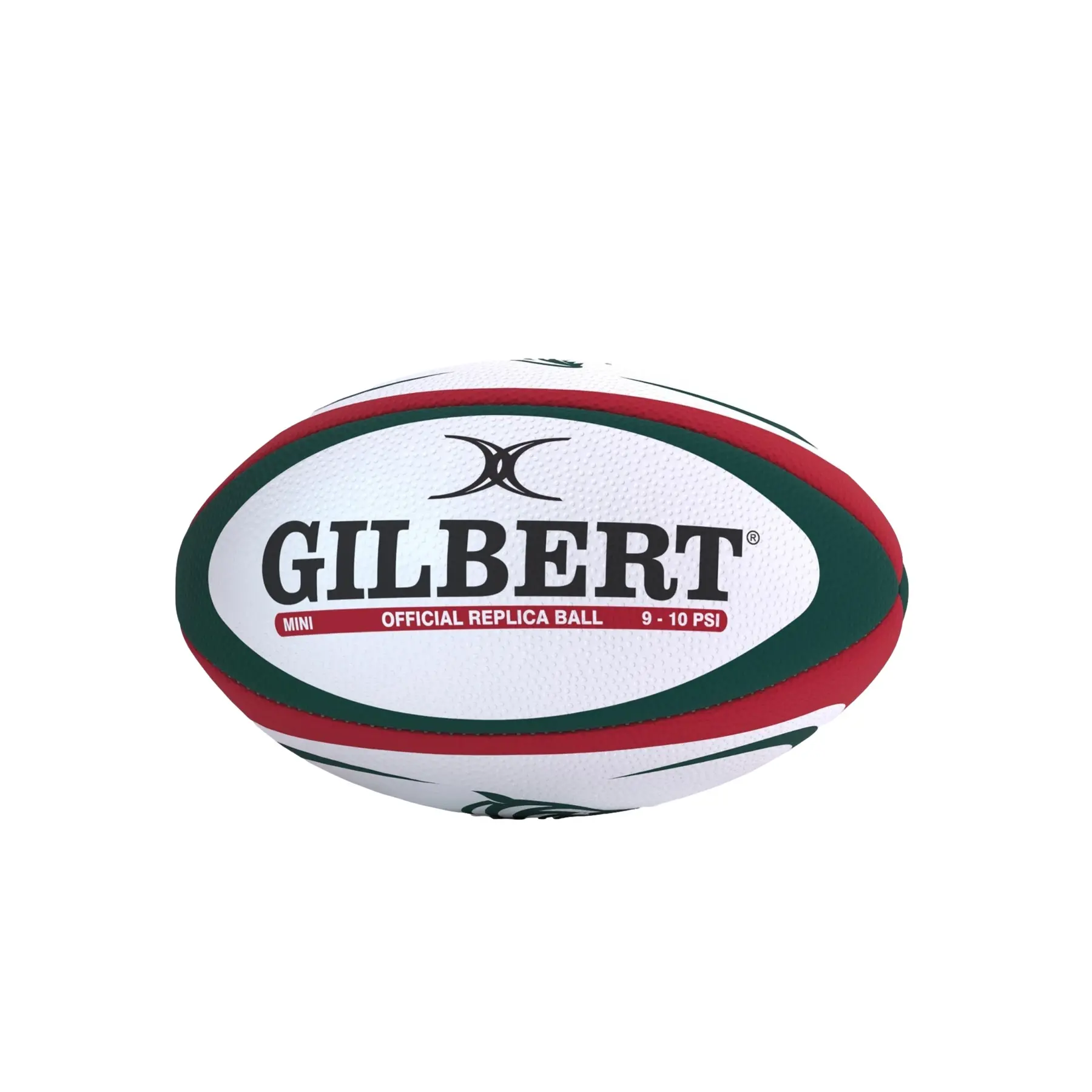 Gilbert rugbybal mini club replica - kleurrijke speelbal voor kinderen.