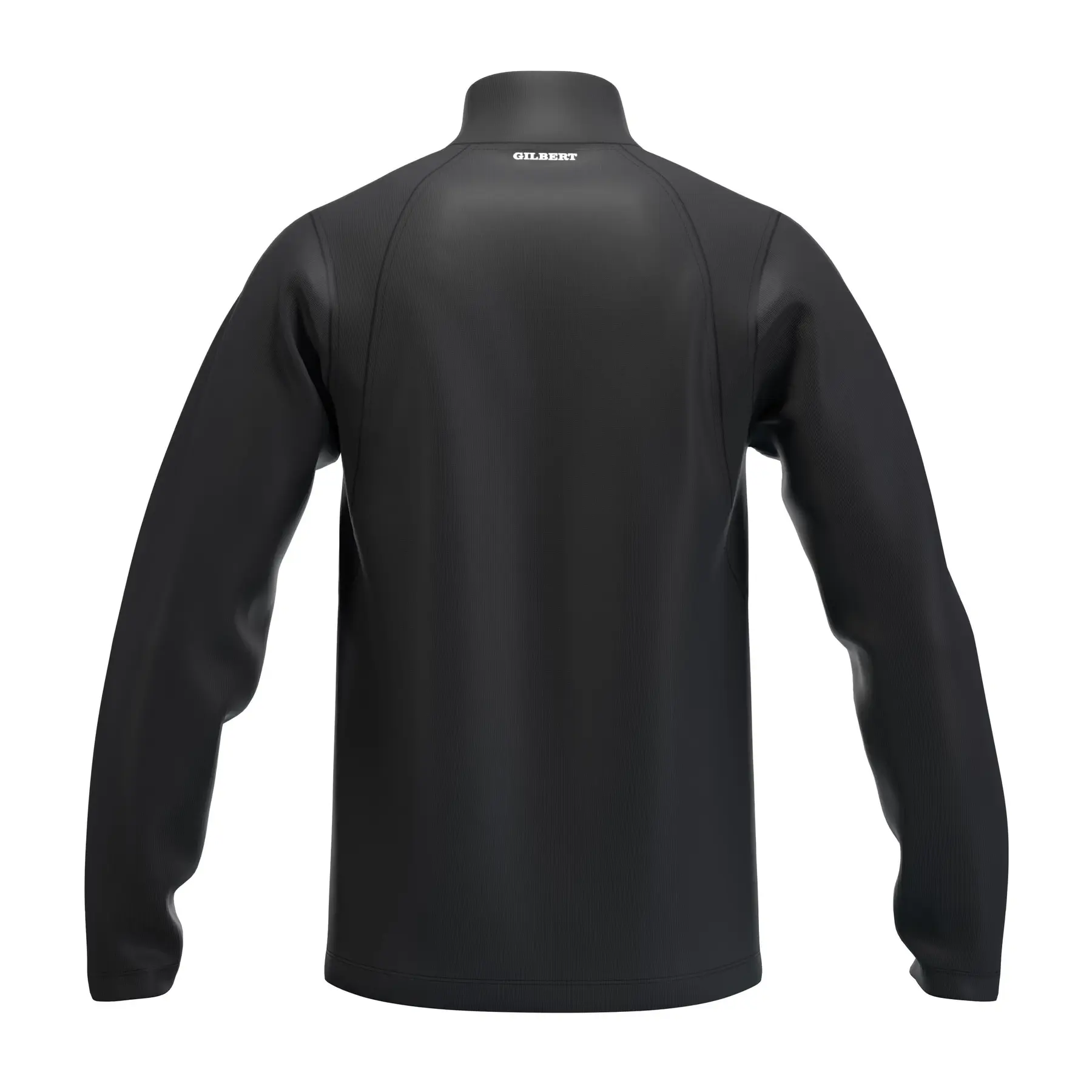 Gilbert fleece trui kind zwart 9-10 jaar sportief en warm.