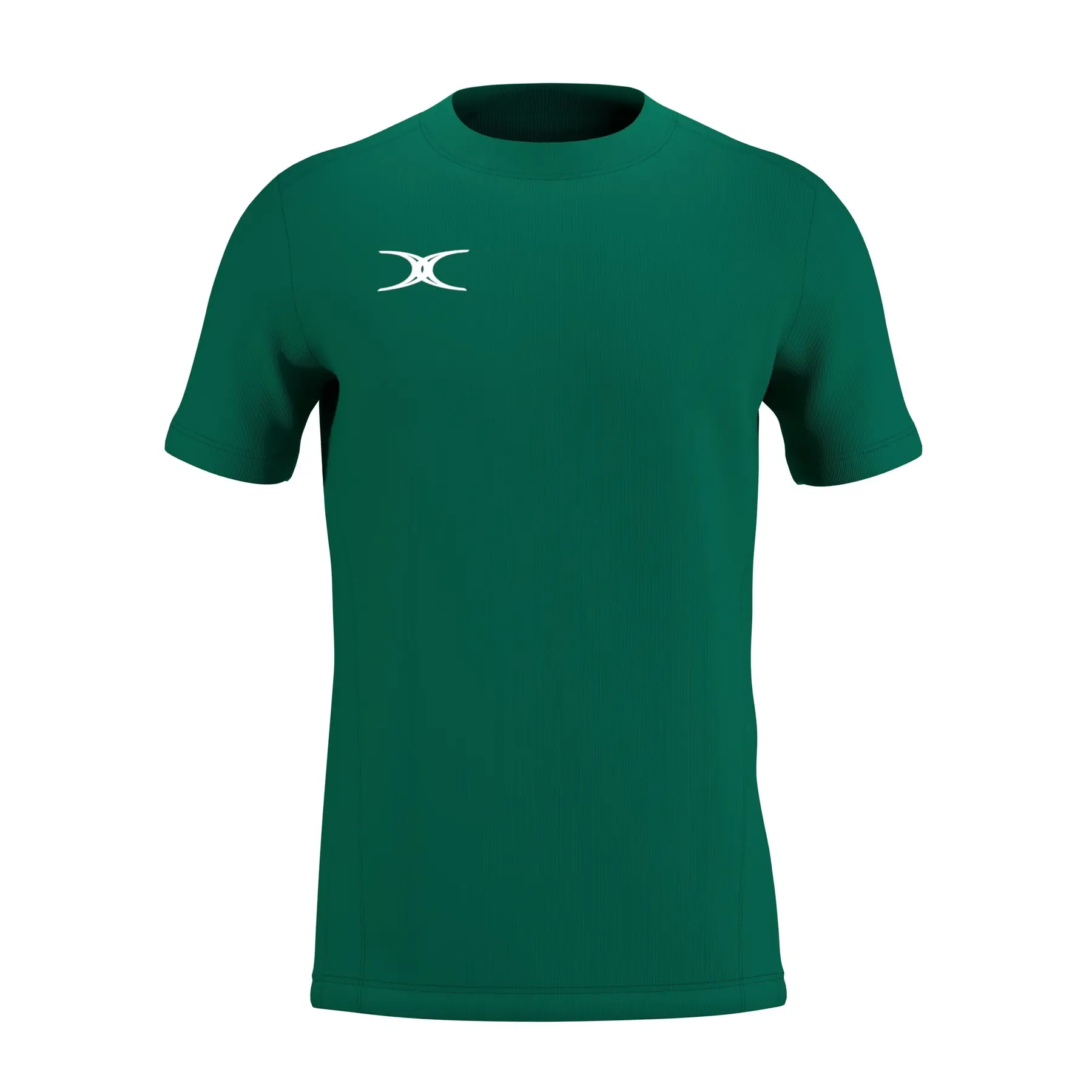 Gilbert rugby T-shirt voor kinderen - groen - sportief en comfortabel.
