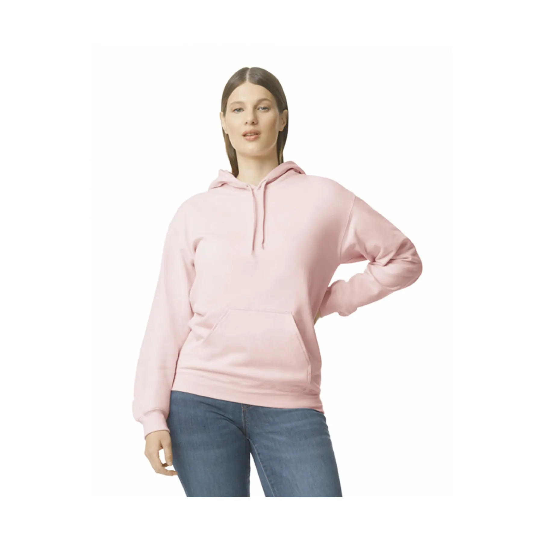 Felpa con cappuccio Gildan Midweight Softstyle