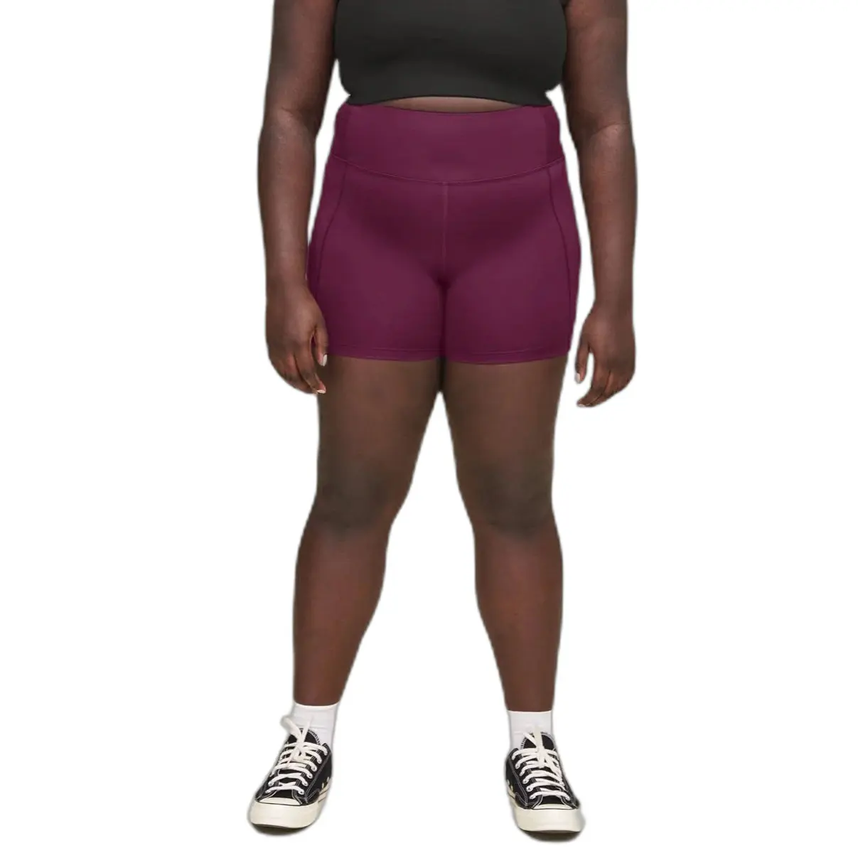 High-waisted running shorts for women Girlfriend Collective