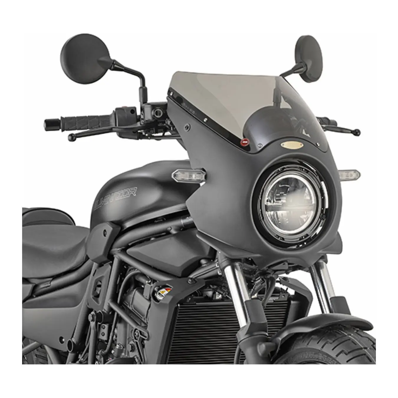 Bulle Motorrad geräuchert Givi Carene Kawasaki Eliminator 500