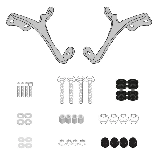 Befestigungssatz Blase Givi Harley Davidson PB 8401A Sportster S 1250 (21-22)