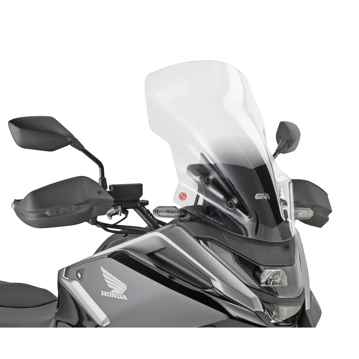 Farblose Motorradblase Givi Honda NC750X