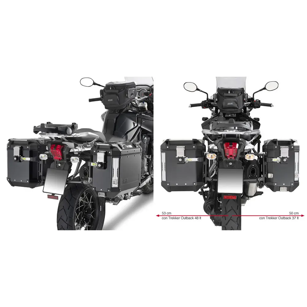 Motorrad-Seitenkofferhalter Givi Monokey Cam-Side Triumph Tiger 1200 (18)