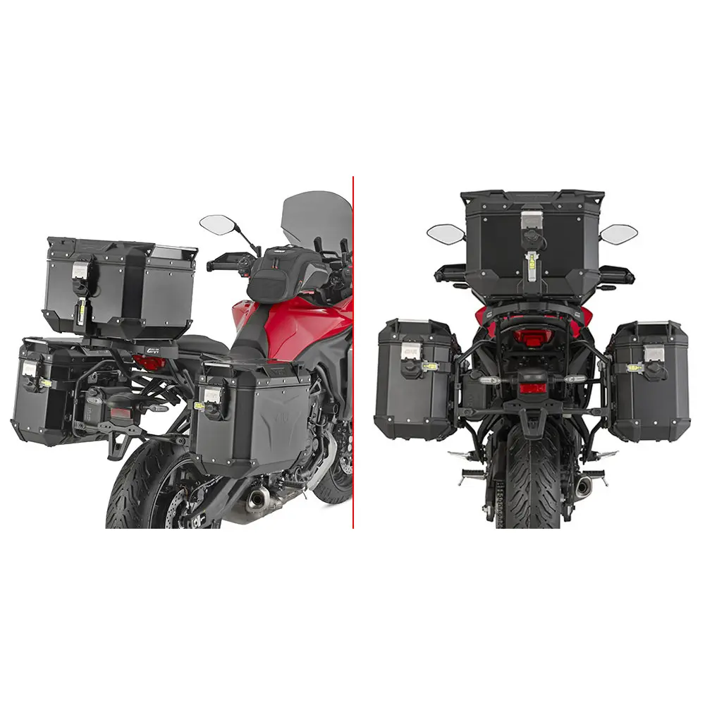 Motorrad-Seitenkofferhalter Givi Outback Yamaha Tracer 7 2025
