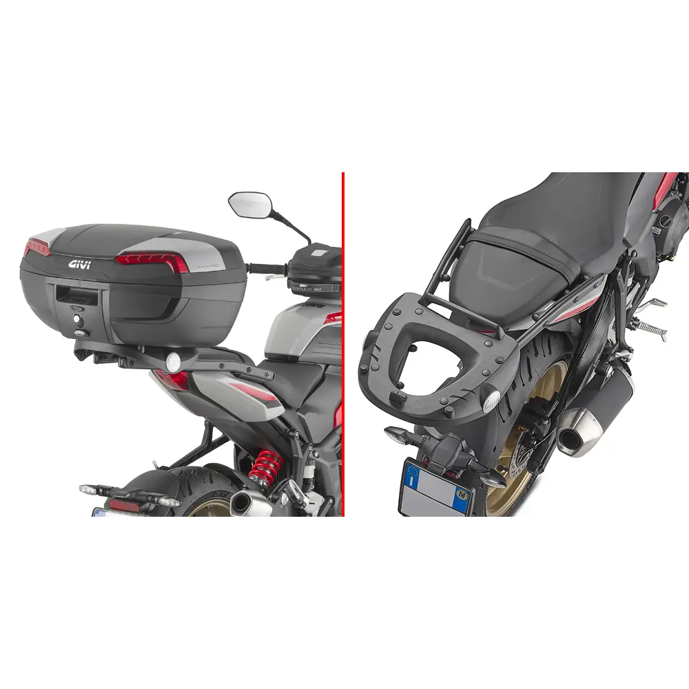 Support top case moto Givi Triumph Trident 800 2026