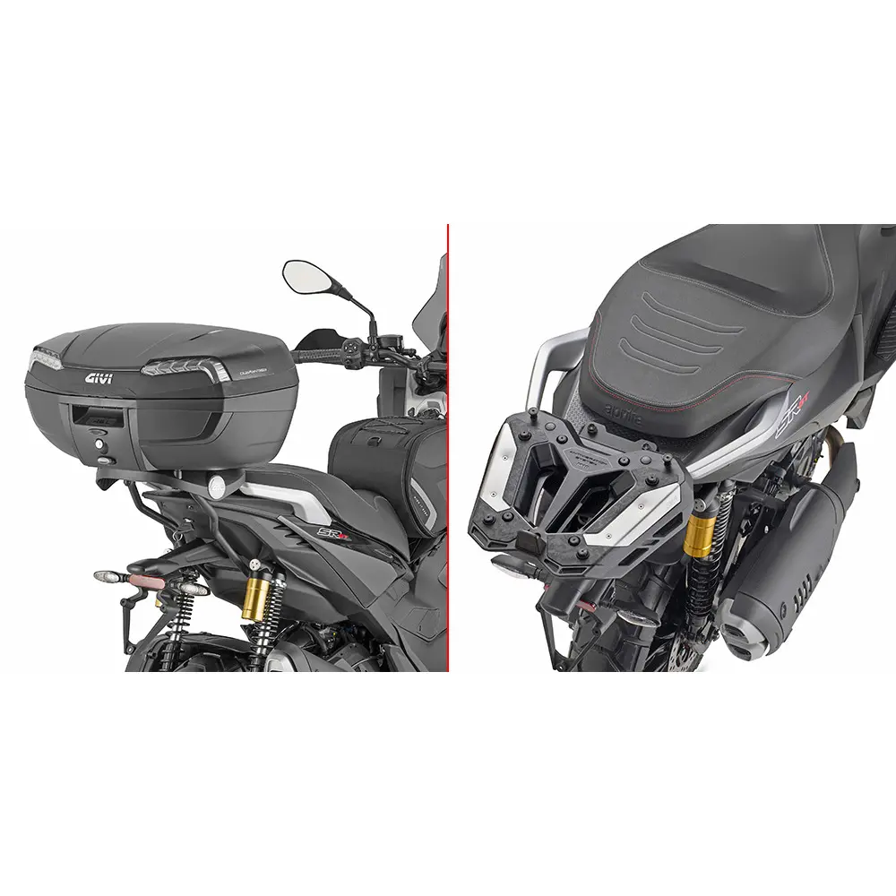 Support top case moto Givi Aprilia SR GT 400 2026