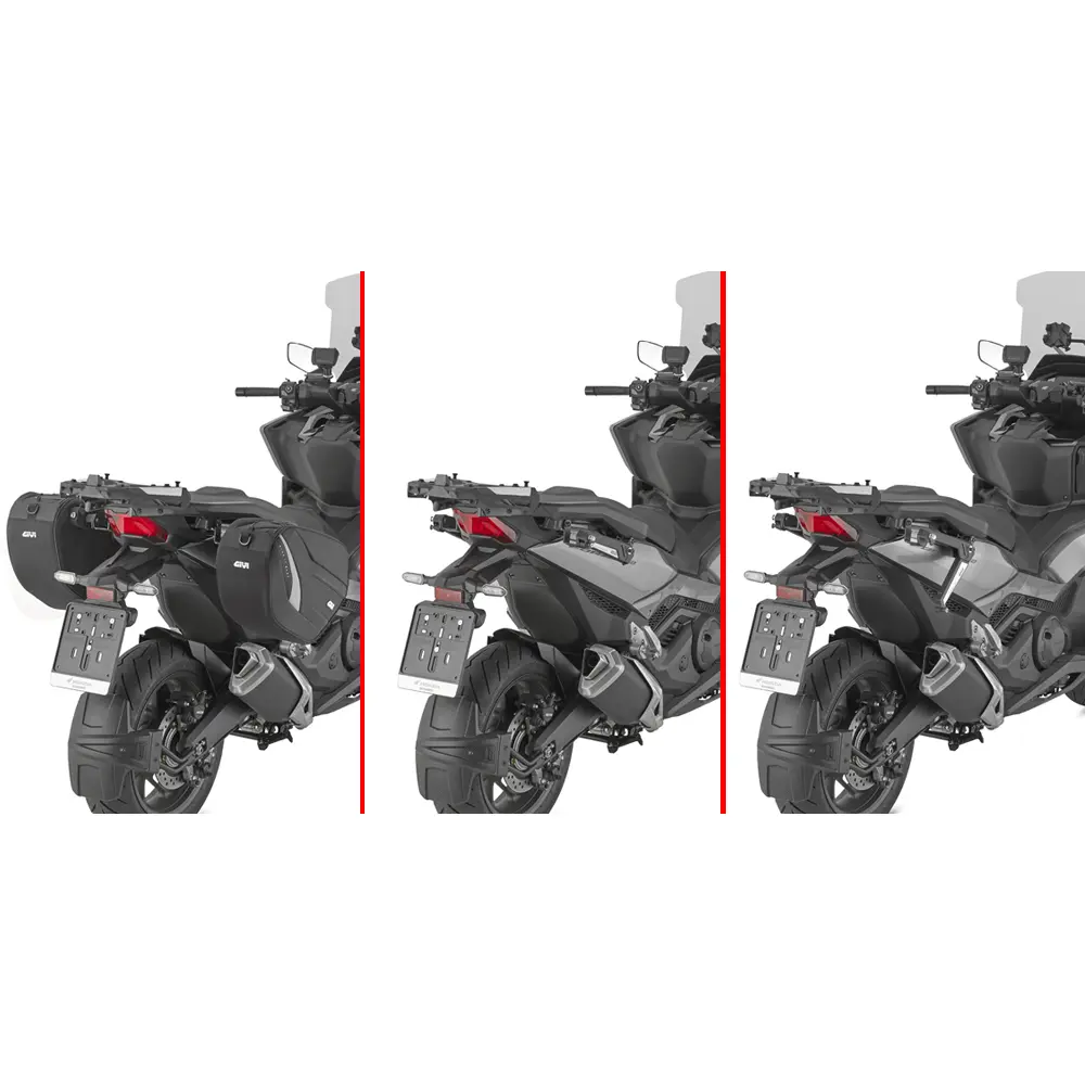 Halterung für Motorrad-Seitentasche Givi Easy12R / L Honda Forza / X-Adv 750 2021-2025