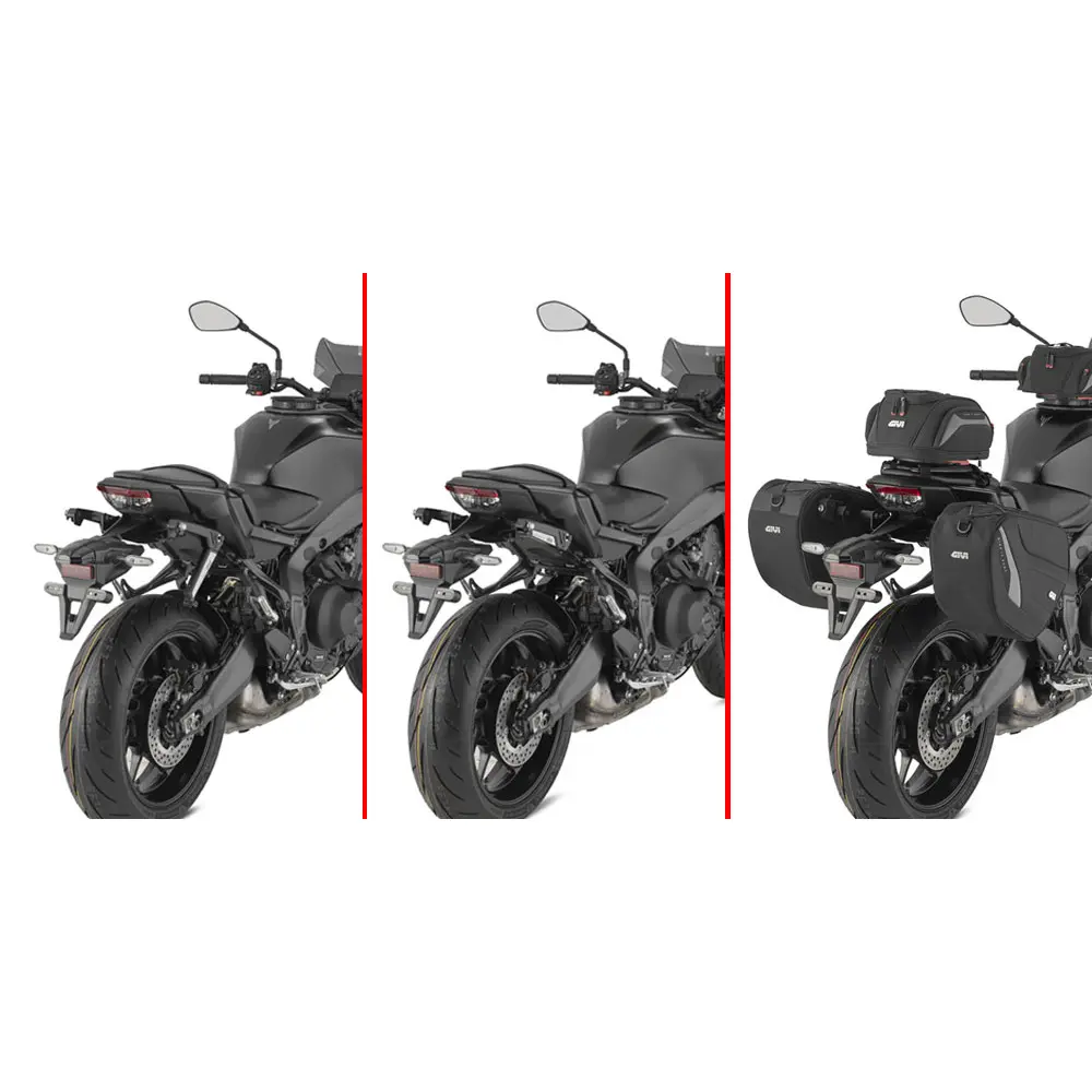 Halterung für Motorrad-Seitentasche Givi Easy12R / Easy12L Yamaha MT-09 2024-2026