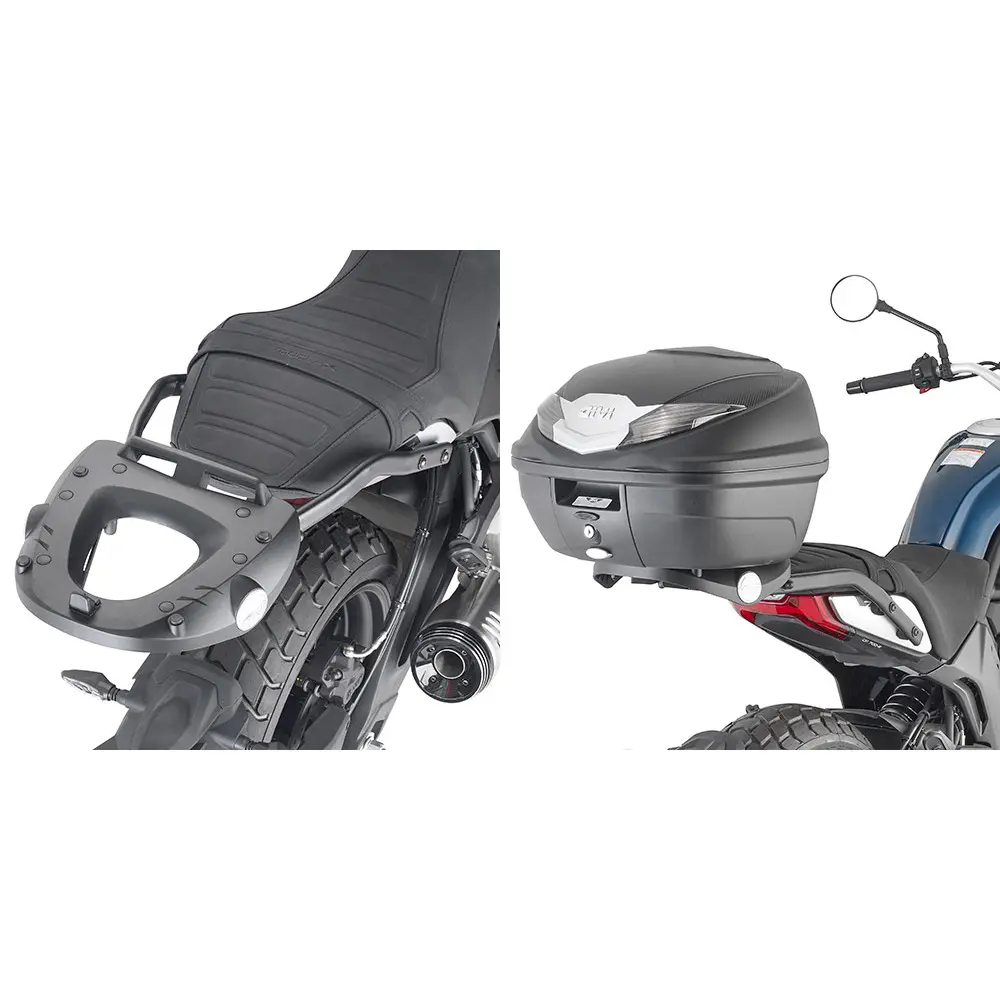 Support top case moto Givi Monolock Cfmoto 700 CL-X (21)