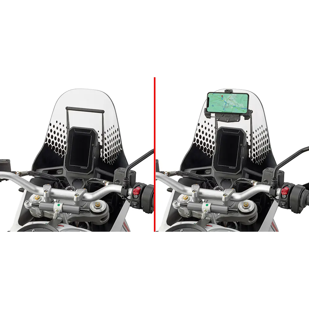 Unterstützung GPS moto Givi Ducati Desert X 937 22