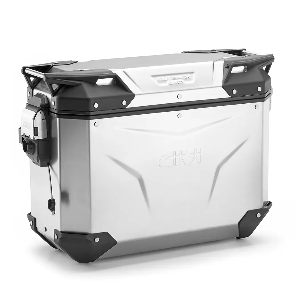 Rechte Aluminium-Motorrad-Seitentasche ohne Schloss Givi Outback Evo