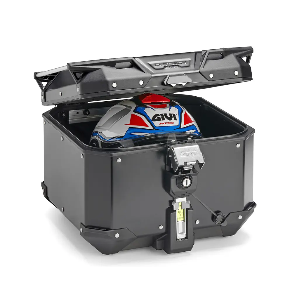 Top case moto senza serratura Givi Outback Evo