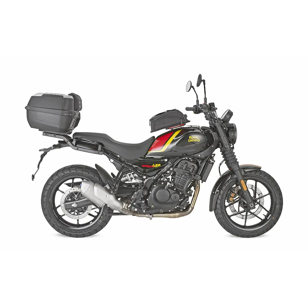 Support top case moto Givi (E22/WL900/DLM30) Royal Enfield Guerrilla 450 (24)
