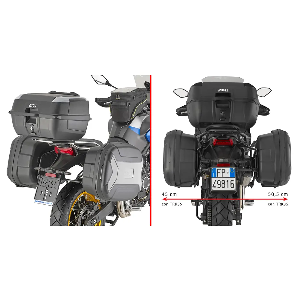 Motorrad-Seitenkofferhalter Givi Monokey Voge Valico 525DSX (24)
